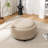 Savinien Upholstered Round Storage Ottoman-873350183