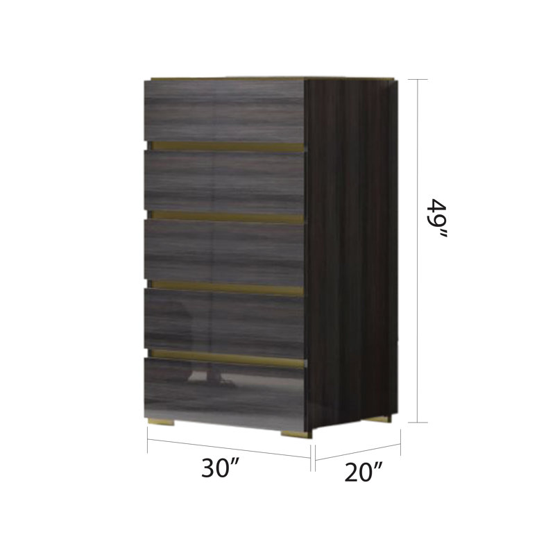 Accent stratifié Buchtel