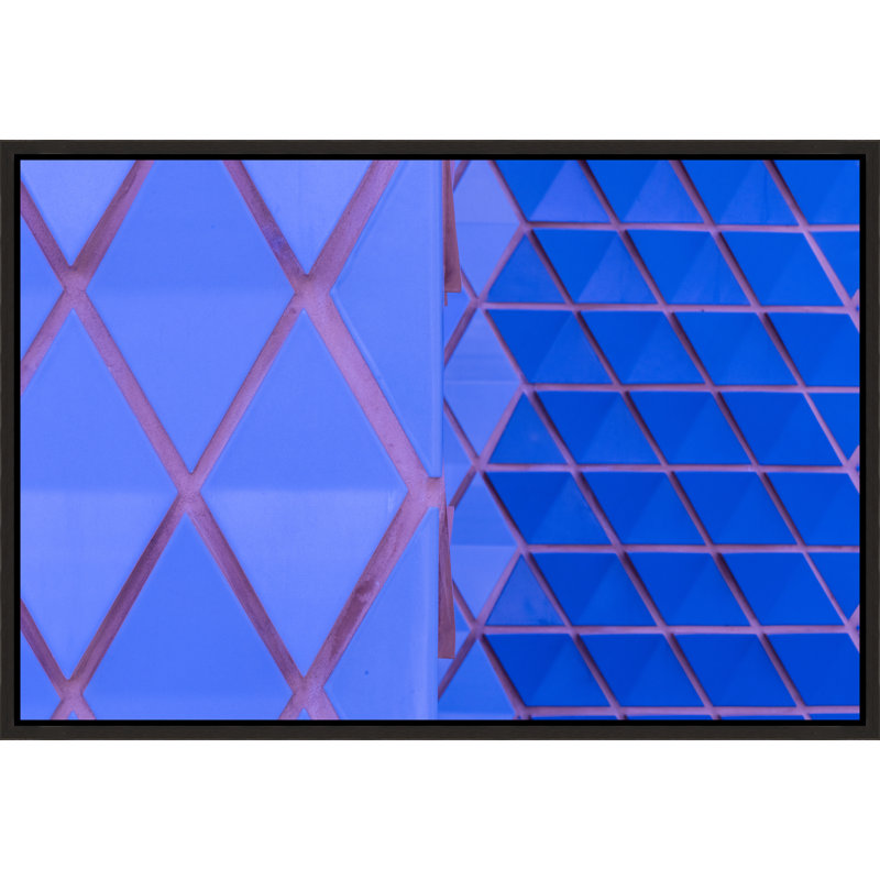 «Diamond City V» par Adam Mowery - cadre flottant, impression sur toile, Image au gel brossé, H 25,75 po x l 37,75 po