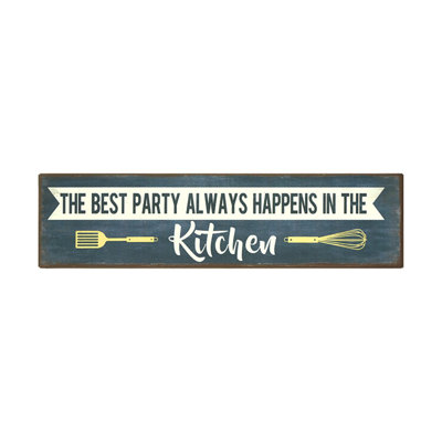 The Best Parties Sign
