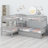L-Shaped Bunk Bed With Trundle-1847519971