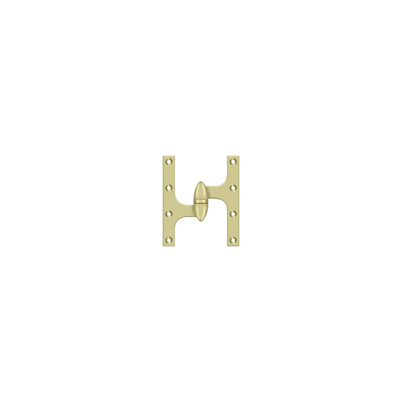 Hinge, Unlacquered Brass, Left Hand