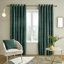 Geo Cut Eyelet Room Darkening Curtains-74680112-74680117