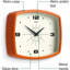 Horloge murale de cinéma | Horloge rectangulaire rétro | 10 pouces