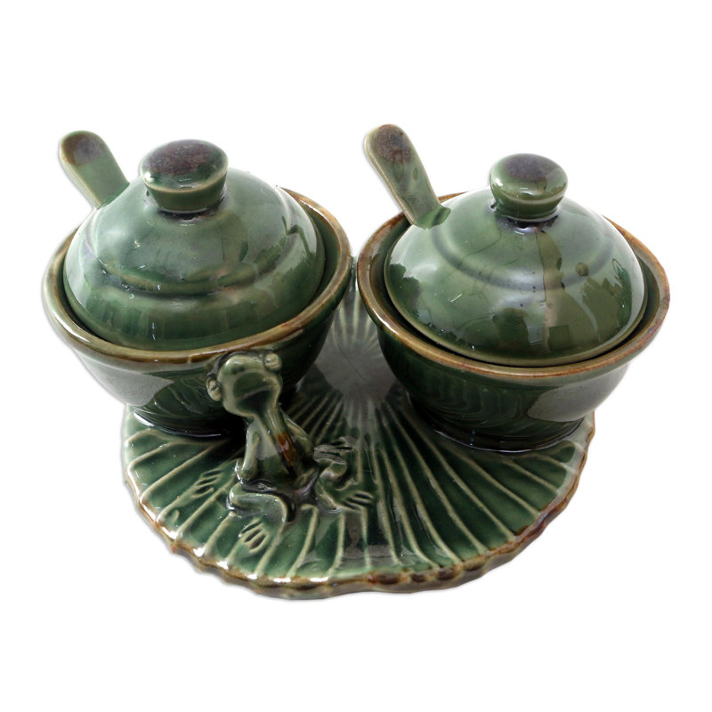 Ceramic Condiment Set