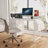47.3 Inch Multi-Functional Office Desk with Power Outlets, 3 Drawers, and Side Pocket for Home and Office Use-1303581069