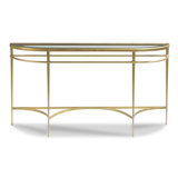 Madeline 60'' W Glass Console Table