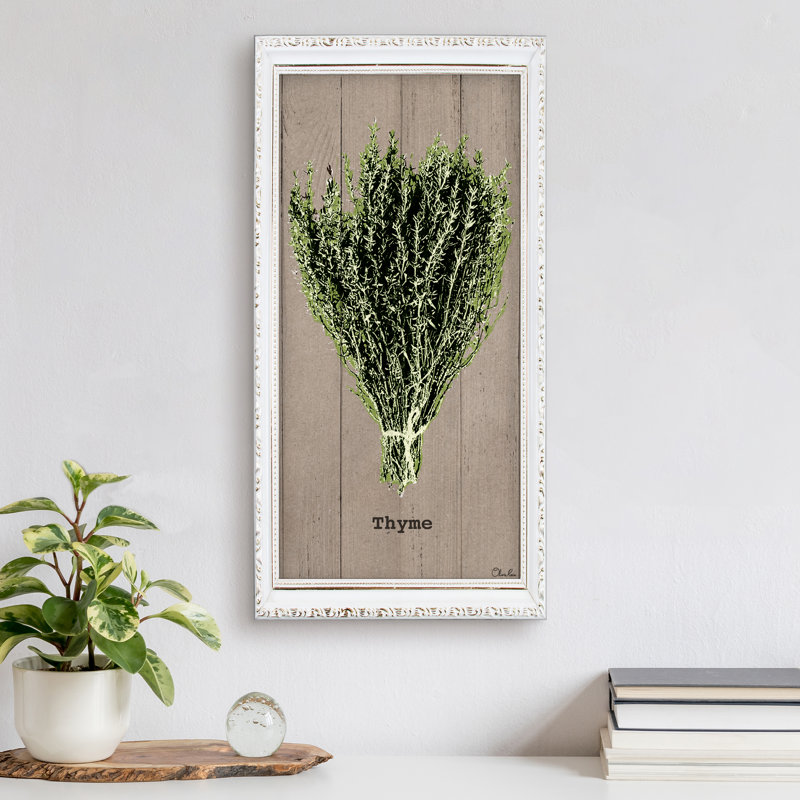 Thym par Olivia Rose - impression sur toile tendue, H 24 po x l 12 po x P 1,5 po