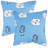 Reversible Throw Pillow