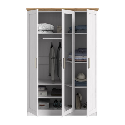 Ruthella 3 Door Wardrobe
