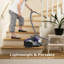 Aspirateur traîneau à cordon, aspiration puissante 4500pa 1700W, multi-cyclonique, 3,3 L tasse de poussière, 33 pieds de gamme, brosse à poils d'animaux pour les planchers durs, carrelage et tapis à poils courts-128605651