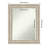 Sierra Half-Inch-Bevel Wood Framed Wall Mirror-119569046