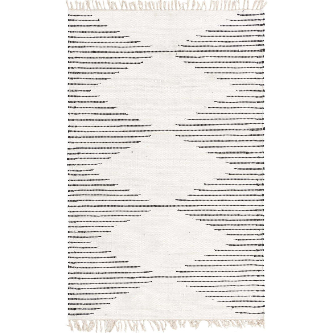 Albertas Cotton Geometric Indoor Rug Dakota Fields Rug