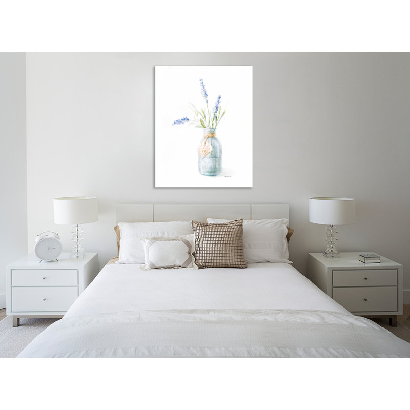 «Beach Flowers III», toile tendue par Danhui Nai, H 15 po x l 12 po x P 1,5 po