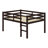 Full Size Low Loft Bed With Ladde