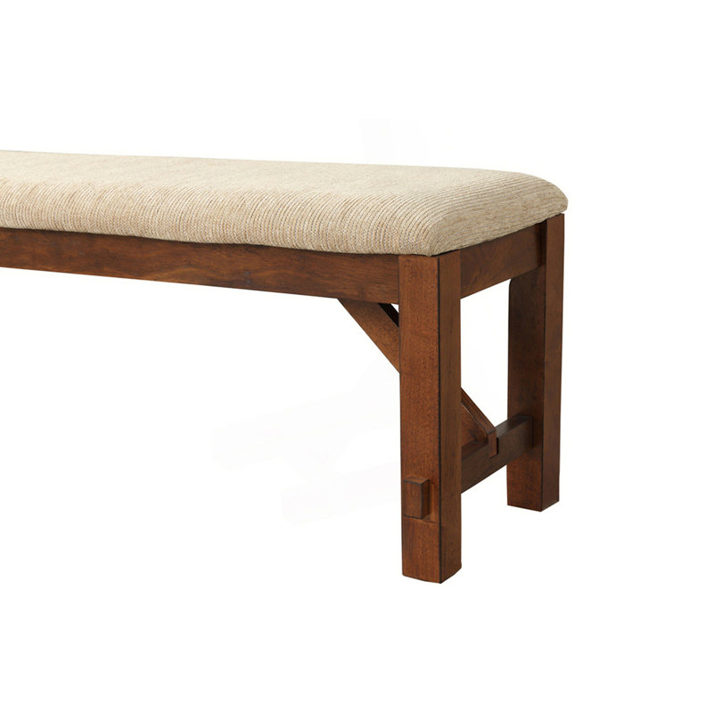 Banc de salle à manger en tissu
