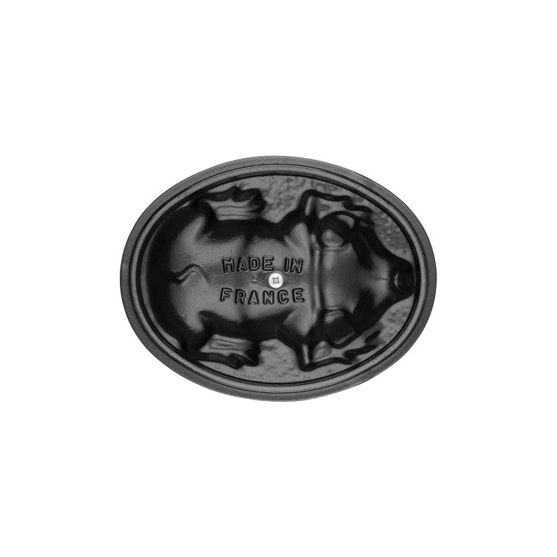Staub Cast Iron 1.06-qt Pig Cocotte