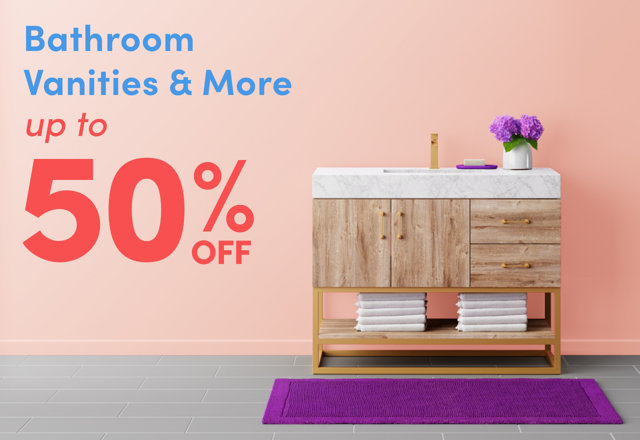 Bathroom Vanities & More on Clearance