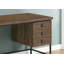 Bureau d'ordinateur, bureau personnel, ordinateur portable, tiroirs de rangement, L 55 po, travail en métal, contemporain, moderne-2142021703