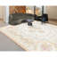 Hand-Knotted High-Quality Ivory and Beige Area Rug