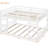 Full Over Bunk Bed In White - Crafted With Strong Solid Wood Size Constructed And Pinewood-1365511847