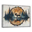 Geon Canadian Moose Into The Forest II - Moose, reproduction d'art sur toile encadrée-1418504487-1418504472-1418504484