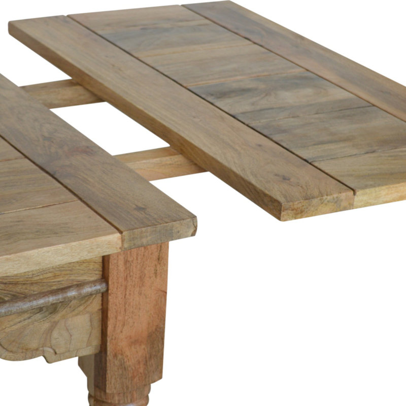 Extendable Solid Wood Dining Table
