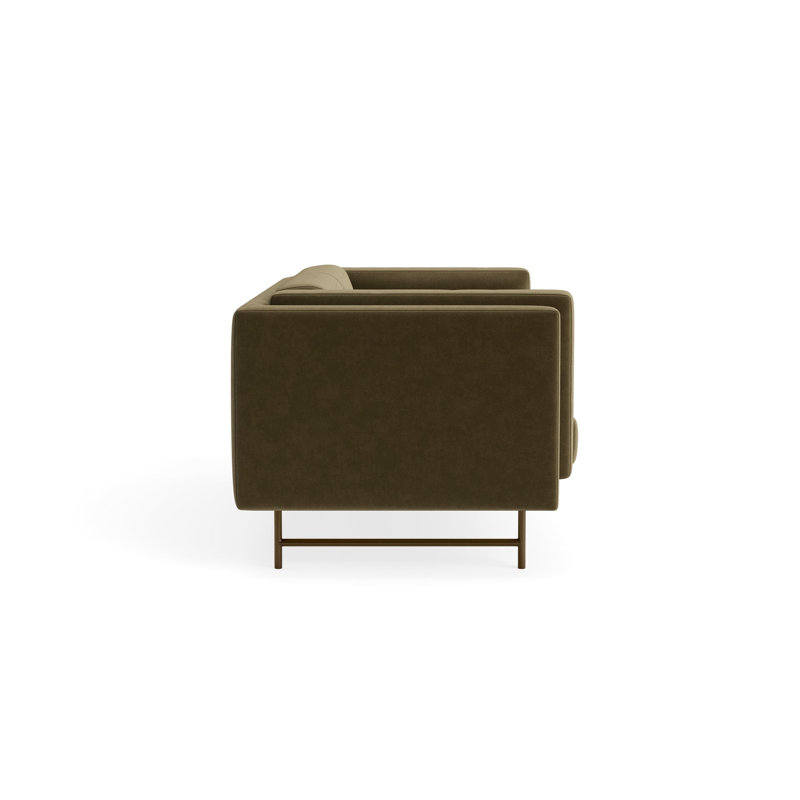 Coffer Sofa, 82, Moss Velvet