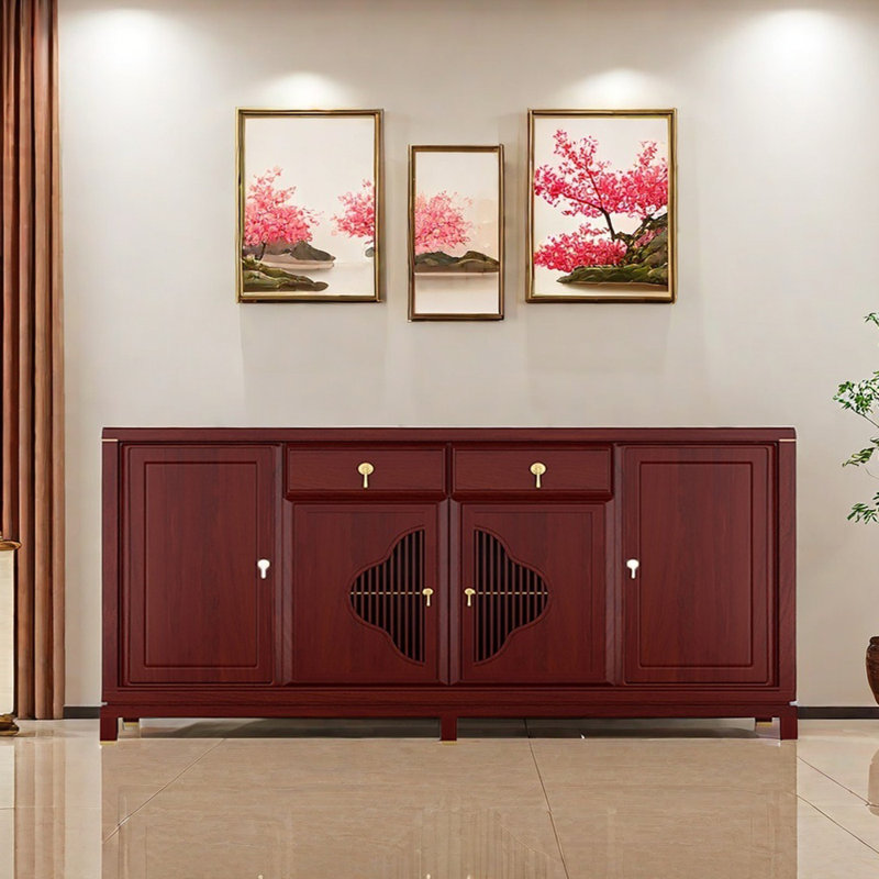 Tea Cabinet  Sideboard, 35.4" H x 78.7" W x 17.7" D