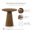 Table de bout Astromeritis avec piédestal en forme de cône-867933821-867933822