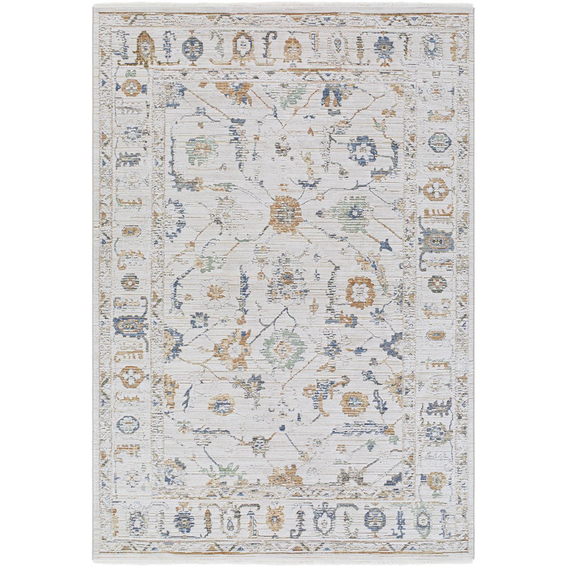 Nube Machine Washable Area Rug, Rectangle 5'3" x 7'