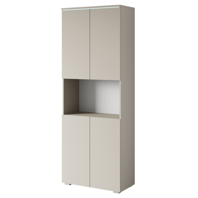 Tarcia Storage Cabinet, Beige