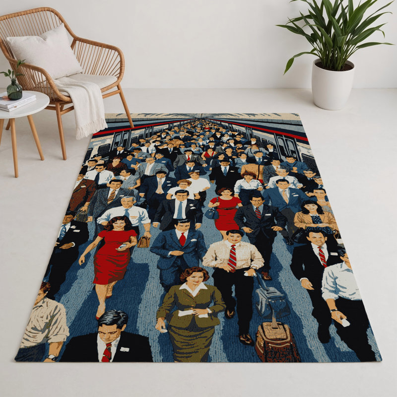 Tapis intérieur et extérieur gris Transport, Rectangle 9 pi x 12 pi