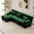 Vert + 3 sièges + 1 fauteuil