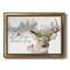 «Holiday Deer Collection A», reproduction sur toile encadrée
