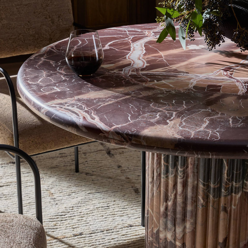 Oranda Round Marble Dining Table