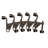 2-1/4 in. x 2-1/8 in. Satin Nickel Jumbo Hinge Pin Door Stop Value Pack (5 per Pack)-23032615