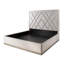 London Velvet Solid Wood Bed