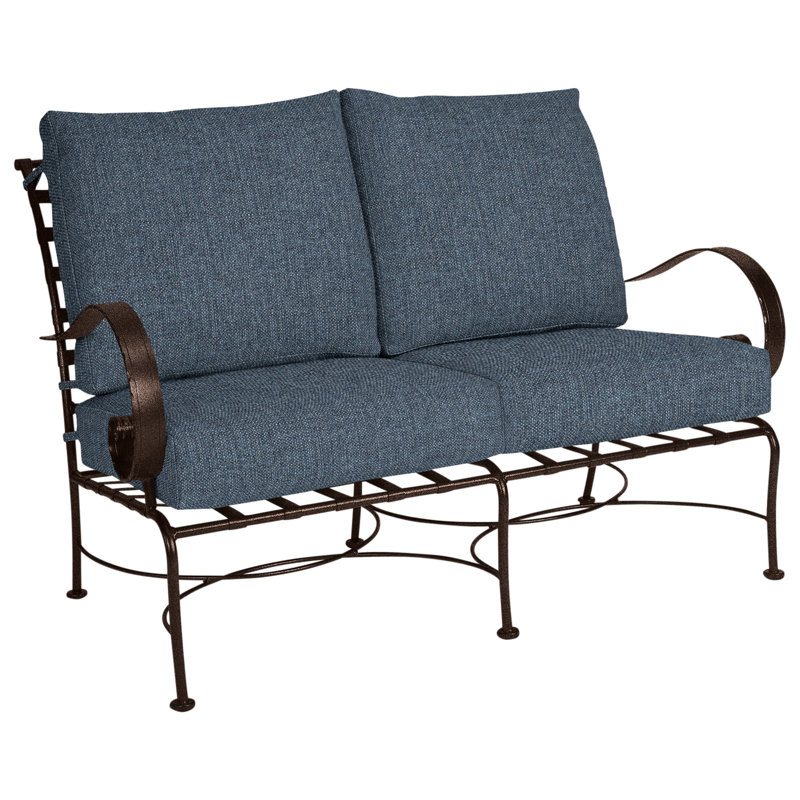 Classico Outdoor 2 - Seat Loveseat, Copper Creek, Alcazar Redwood
