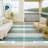 Machine Washable Indoor/Outdoor Chantille ACN2707 Stripes Rug-1036846999-1036847011