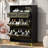 Shoe Cabinet With 2 Flip Drawers, 2 Slide Drawers And 1 Shelf, Modern Free Standing Shoe Rack For Heels,Sneakers, Slippers,Shoe Storage Cabinet For Entryway, Hallway, Living Room-1615701635