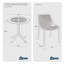 4 Person Outdoor Round Dining Set-863387163