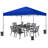 12 Ft. W X 12 Ft. D Metal Pop-Up Canopy with One-Push-To-Lock Setup Mechanism-66607937
