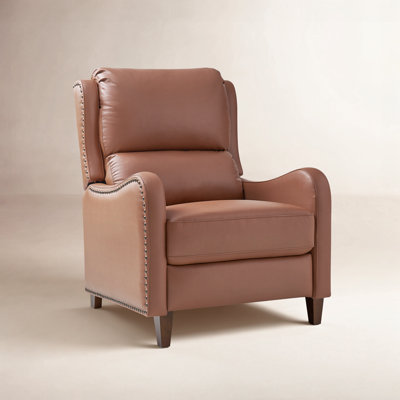 Beecher 29" Genuine Leather Manual Recliner