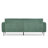 MINIMORE Modern Style 83.95'' Upholstered Sofa with Corduroy Fabric-1825611313