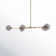 Dumont 5 - Light Dimmable Sputnik Modern Linear Chandelier