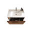 U047-Etna30w-305 Meuble-lavabo de salle de bain 30 po noyer rayé avec tiroir en céramique Etna-664041708