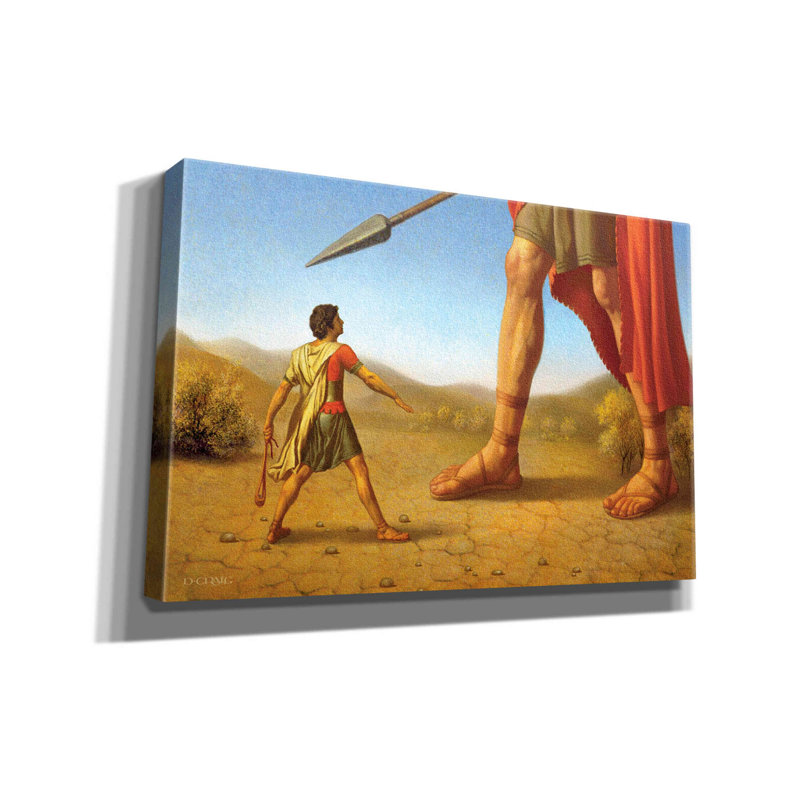 Sur toile, H 12 po x l 18 po x P 0,75 po