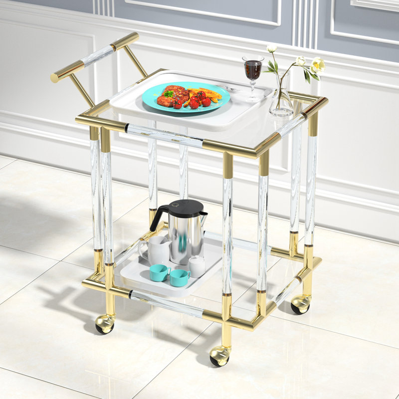 Chariot-bar en acier inoxydable