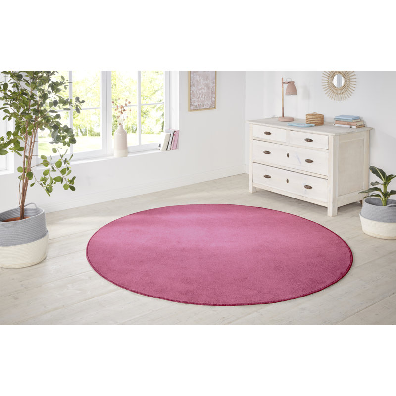 Nasty Tufted Pink Rug, Round 133cm
